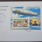 ZEPPELIN 1976 Madagascar Bl11 FDC