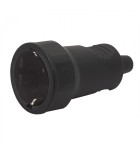 Priza volanta 250V 50Hz 16A neagra 05939