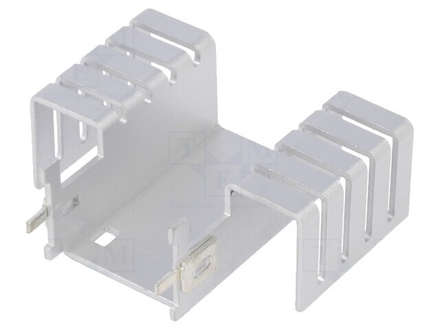 Radiator Negru TO220 42.1mm x 51mm x 18.5mm