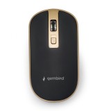 Mouse Gembird MUSW-4B-06-BG Wireless Black