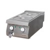 Bain Marie Profesional Electric Banc Inox 40x90cm 2 GN 2/3, 1kW, 220V, 30-90&deg;C OZTI