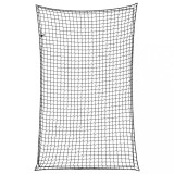 VidaXL Plasă de remorcă cu funie elastică, negru, 4x2,5 m, PP