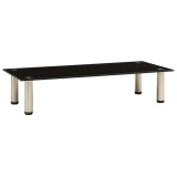 Cumpara ieftin Suport TV, negru, 80 x 35 x 17 cm, sticla securizata