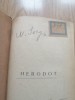 Herodot - Nicolae Iorga 1909, Carte Veche, Legatura de Epoca, 552 Pagini