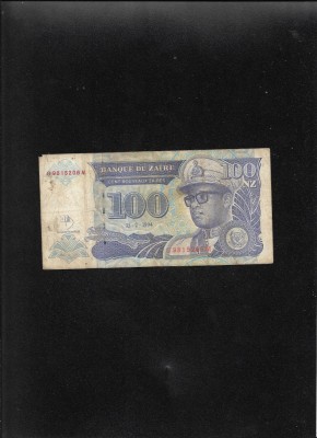 Zair 100 nouveaux zaires 1994 seria9815206 foto