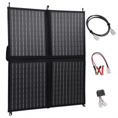 vidaXL Încărcător panou solar pliabil 80 W 12 V