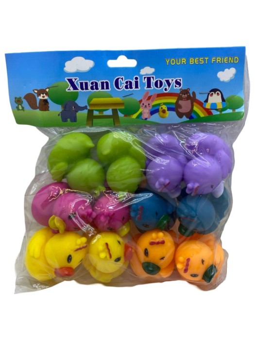 Set de jucarii chituri ratuste pentru baie