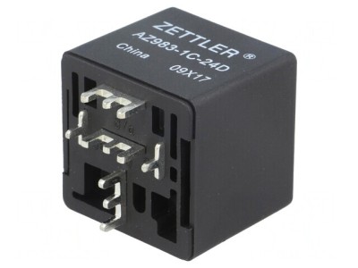 Releu electromagnetic SPDT 24VDC 60A auto foto