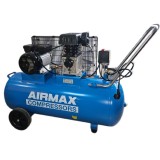 Compresor de aer ZA65-100L-10bar AIRMAX, debit aer aspirat 386 l/min, capacitate butelie 100 L, presiune 10bar, 230V