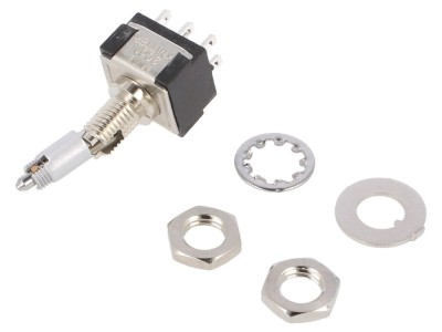Comutator basculant DPDT ON-ON 6A foto