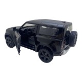 Macheta 2020 Land Rover Defender 90 negru 1/36 Kinsmart