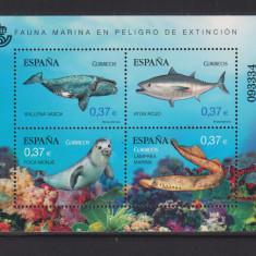 SPANIA 2013 FAUNA MARINA MI.BL238 MNH