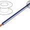 Cablu Electric 1,5mm2 PVC Albastru &Icirc;nchis-Alb