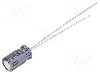Condensator electrolitic, 4,7&micro;F, 50V DC, PANASONIC - ECEA1HKA4R7
