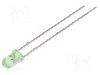 Dioda LED, 3mm, galben-verde, 150mcd, 20mA, 1,8...2,4V, OPTOSUPPLY - OSG8NW3133A