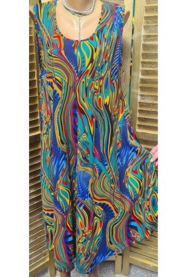 Rochie Vascoza fără m&amp;acirc;neci cod 0019Marimea foto