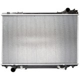 Radiator apa Toyota Previa, 1990-08.1996 Cv Automata, Motor 2,4 Benzina, Aluminiu/Plastic Brazat, 668x425x23, OE: 1640076061; 1640076062,, Rapid