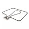 Rezistenta inferioara cuptor electric Candy 41020672, 42809927