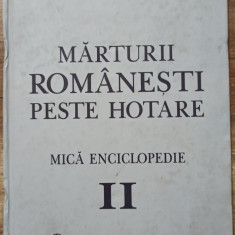 Marturii romanesti peste hotare - Virgil Candea// vol. 2, 1998