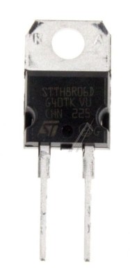 600V-8A DIODA RAPIDA TO220AC 600V 8A -ROHS STTH8R06D STMICROELECTRONICS foto