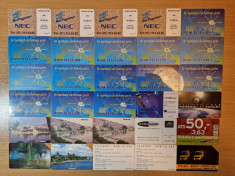 30 Cartele telefonice Romania, Grecia, Kenya, Polonia, Austria, Estonia foto