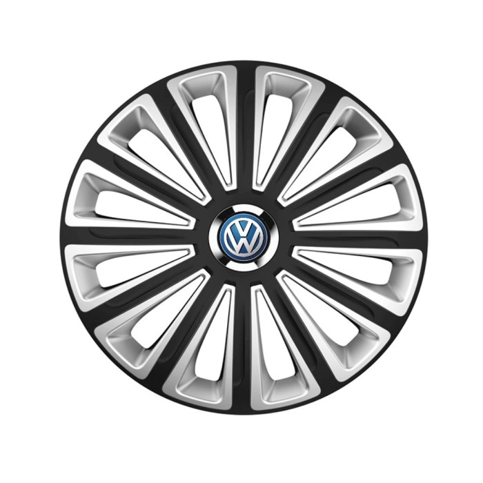 trend Set 4 capace roti Trend R16 pentru gama auto Volkswagen Trend Silver-Black