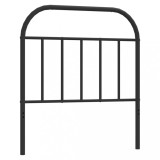 Cumpara ieftin Tablie de pat de schimb metalica, negru, 80 cm