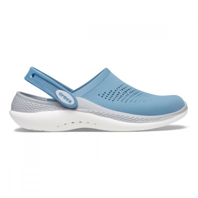 Saboti Crocs LiteRide 360 Clog Albastru - Blue Steel/Microchip foto