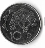 Moneda 10 cents 2012 - Namibia, Africa, Cupru-Nichel