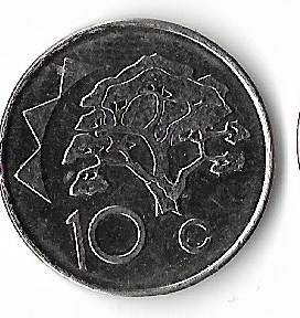 Moneda 10 cents 2012 - Namibia foto