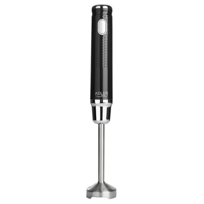 Blender de mana Adler, 350 W, lame inox, Negru
