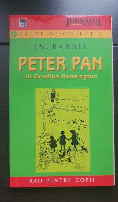 Peter Pan &icirc;n Grădina Kensington - J. M. Barrie