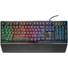 Tastatura gaming semi-mecanica Trust GXT 860 Thura, Iluminata