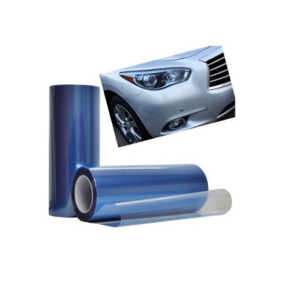 Rola folie protectie faruri/stopuri material TPH Albastra PREMIUM cu functie de regenerare 0,6x10m Cod: LM-TPH08 Automotive TrustedCars foto