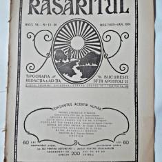 Revista Rasaritul, anul VI, nr.13-20/1924