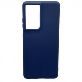 Cumpara ieftin Husa Telefon Silicon Samsung Galaxy S21 Ultra g998 5G Matte Dark Blue