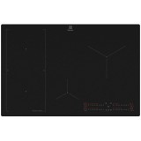 Plita incorporabila Electrolux EIS82453IZ, Inductie, 4 zone de gatit, Sense Boil, Control touch prin culisare, Conectivitate hota, Booster (4 zone), T