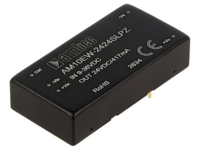 Convertor DC/DC 10W, 9&divide;36VDC