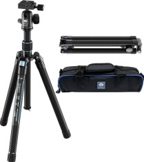 ?Trepied Carbon Sirui 145cm AT-125 cu Cap Sferic BG40 si Coloana Centrala TRAVELER X-III AT-125+BG40 foto