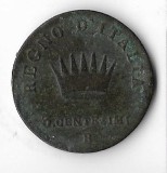 Moneda 3 centesimi 1808 B - Italia
