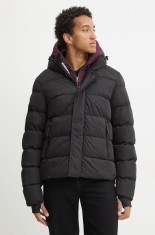 Superdry geaca barbati, culoarea negru, de iarna, M5011907A-02A