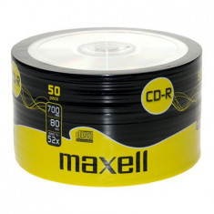 CD-R MAXELL 700MB 52X SPINDLE 50 foto