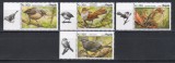 Angola 2018 - Păsări - Pitulici, Serie cu Tapsuri pe St&acirc;nga, MNH
