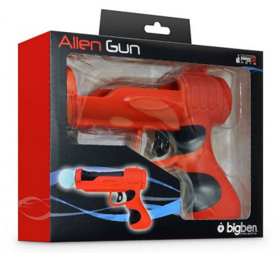 Pistol pentru PS Move PS3 PS4 PS5 - Big Ben Alien Gun - EAN: 3499550288735 foto