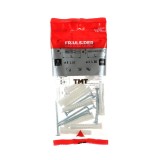 Diblu universal din polipropilena, cu surub cu cap inecat, Friulsider TMT, 8 x 51 mm, set 8 bucati