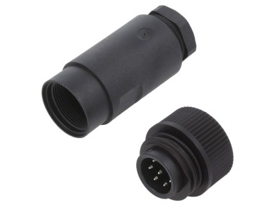 Conector mufă tată circulară 7 pini IP67 foto