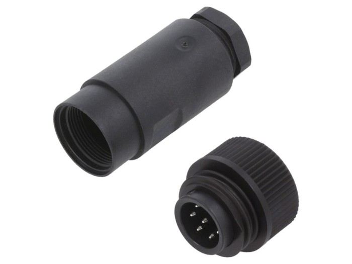 Conector mufă tată circulară 7 pini IP67
