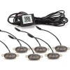 Set 6 Lampi LED, lumini de zi, decoratie grila radiator, RGB, 40W, Universal