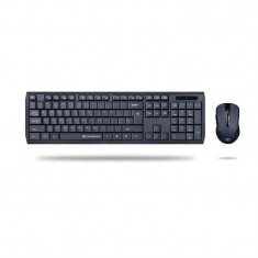 Kit tastatura si mouse Gofreetech GFT-S005 Black foto