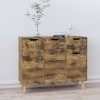 VidaXL Servantă, stejar afumat, 90x30x72 cm, lemn prelucrat